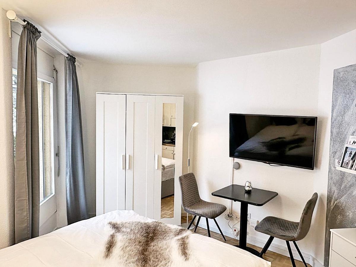 Kleines Juwel, Zentral, Mit Garage Und Pool - Cb102 Apartman St. Moritz Kültér fotó